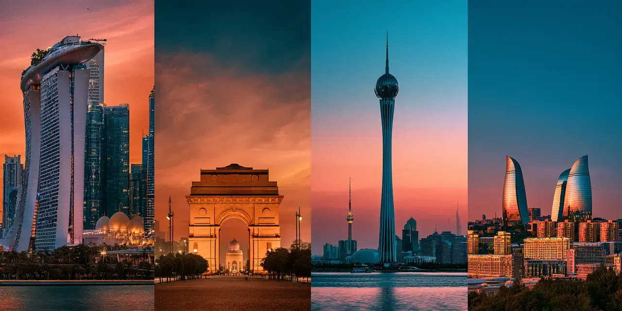 Hovedsteder i Asia – Del 2