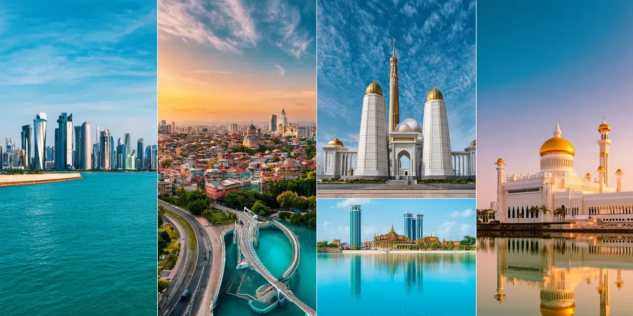 Hovedsteder i Asia – Del 3